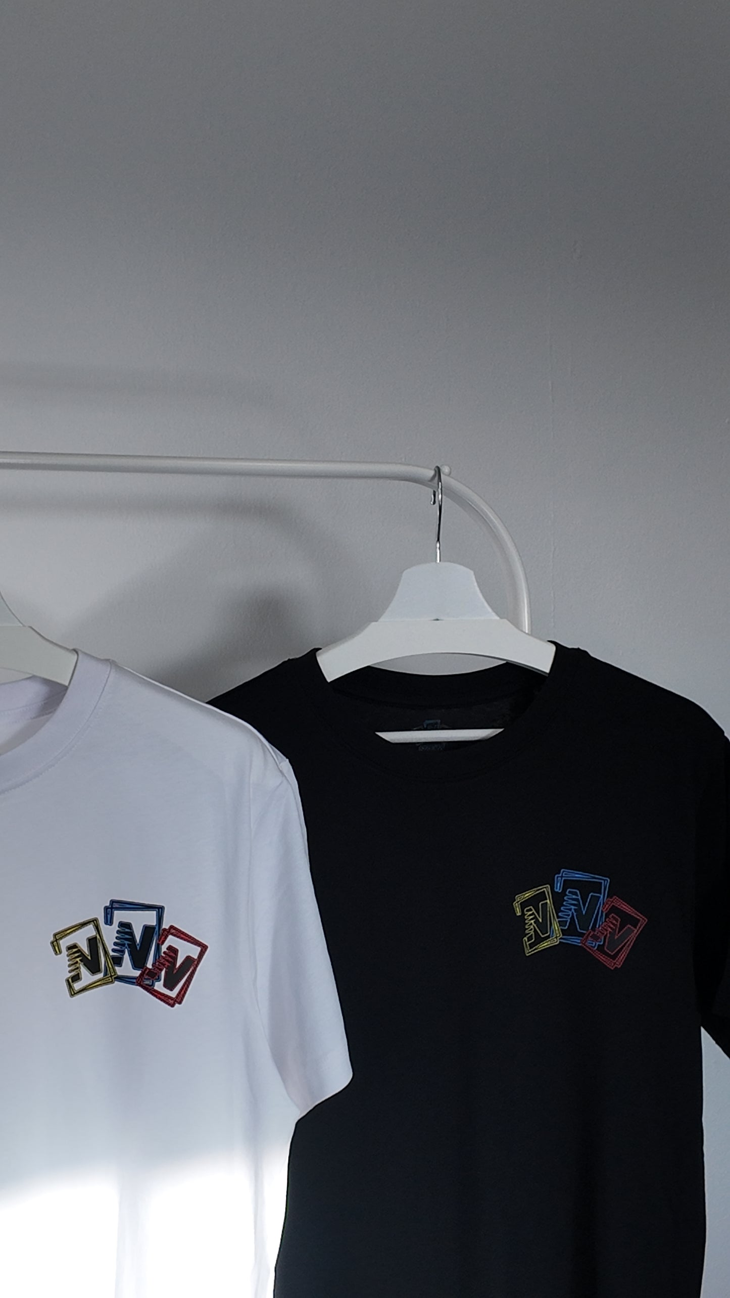 Nvision triple logo T-shirt - black