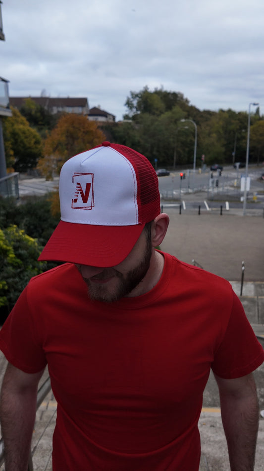NVSN 3D box logo - Red