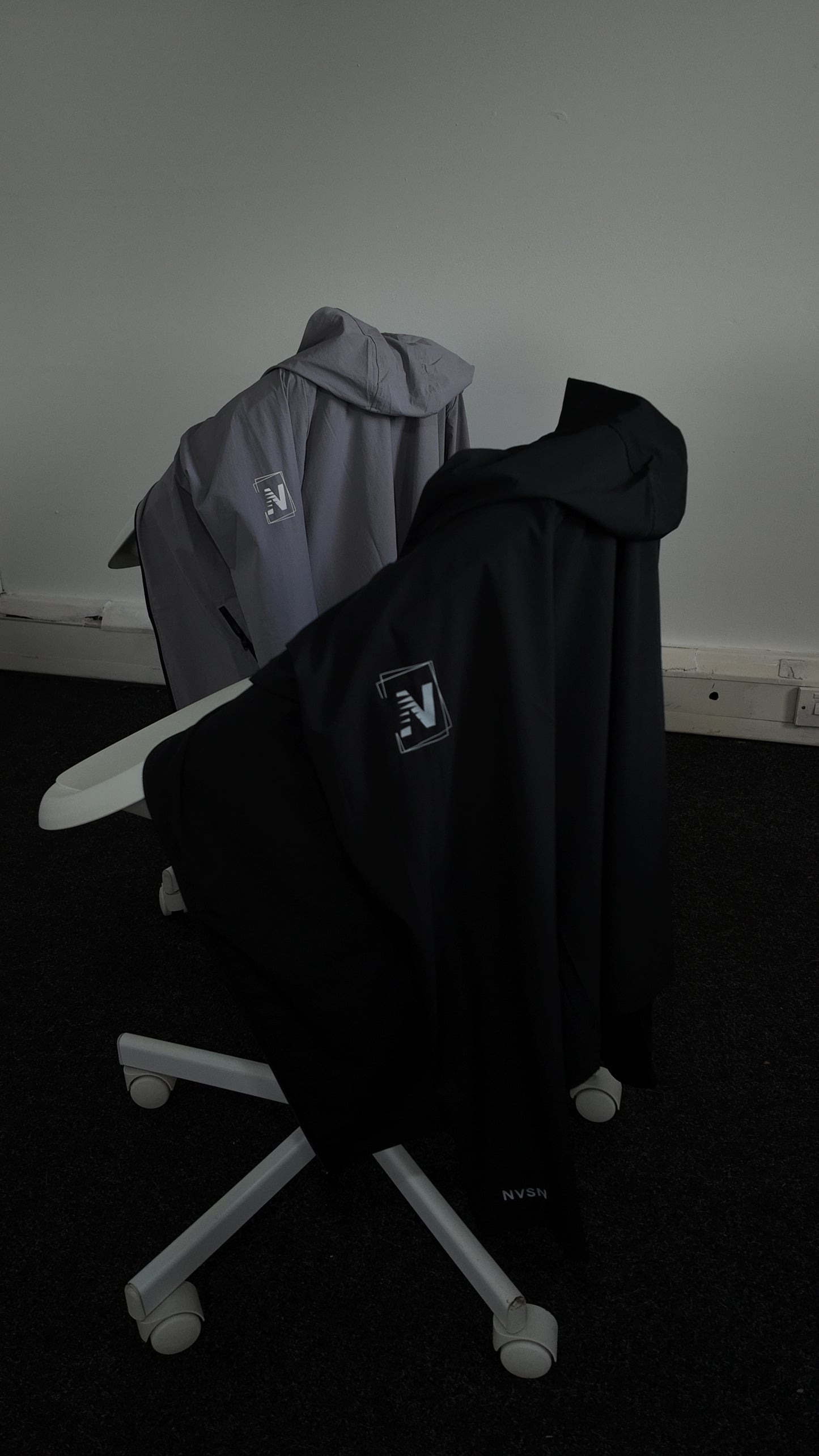 N logo Windbreaker