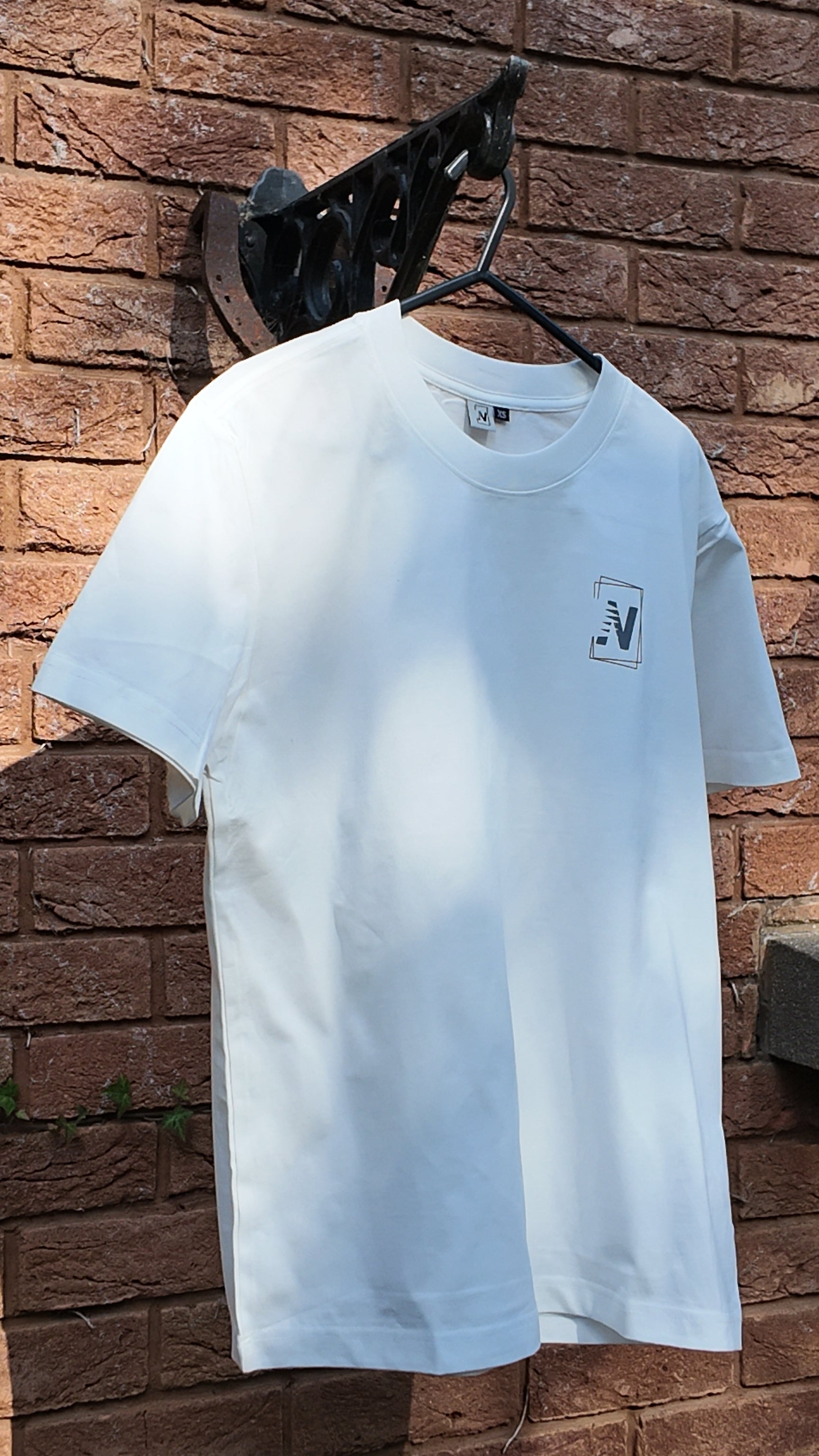 NVSN Signature cotton Tee- White