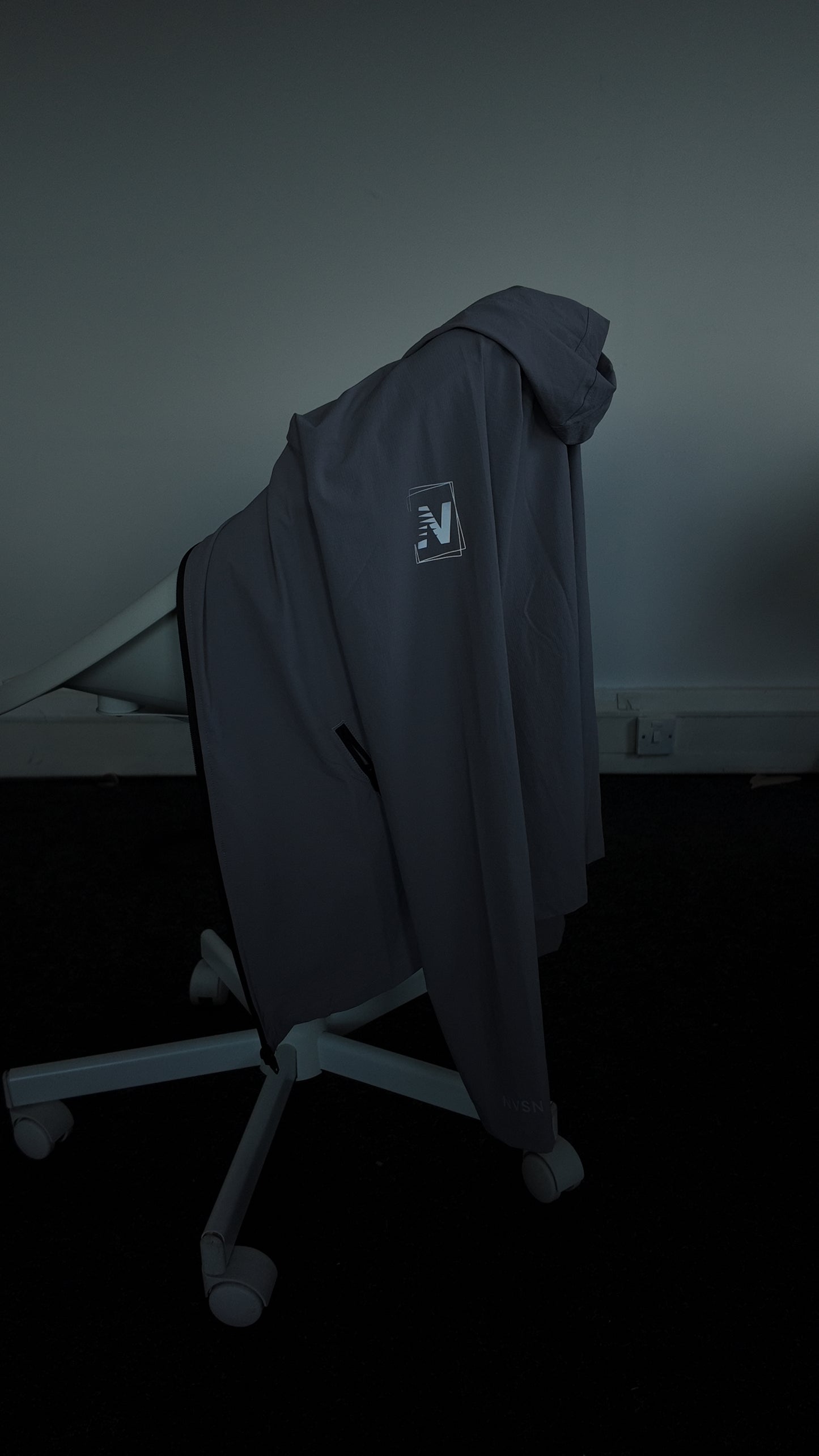 N logo Windbreaker