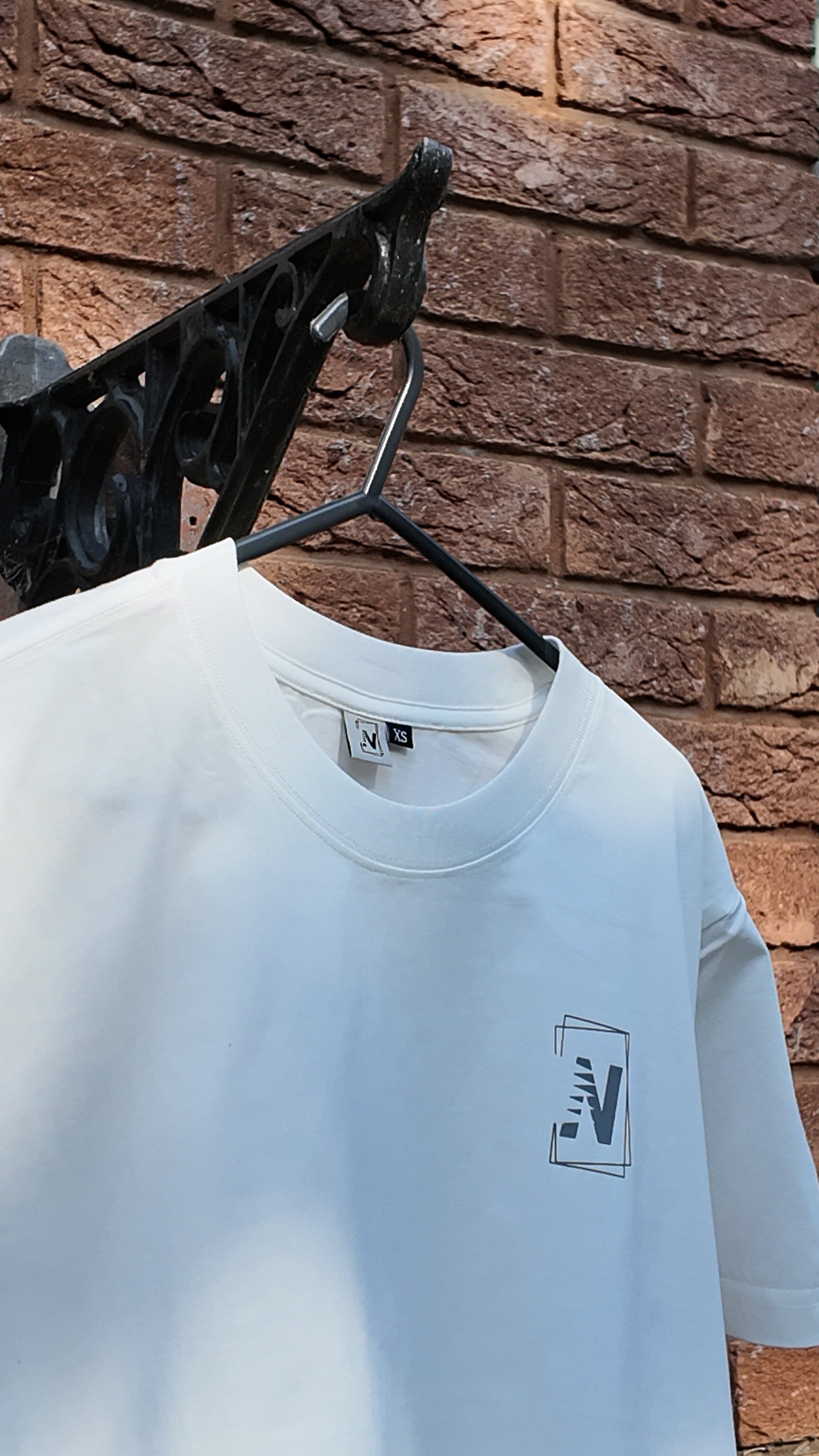 NVSN Signature cotton Tee- White