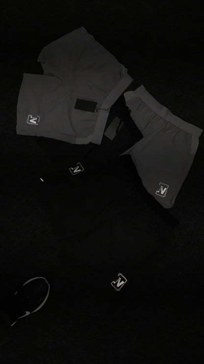 N logo Shorts