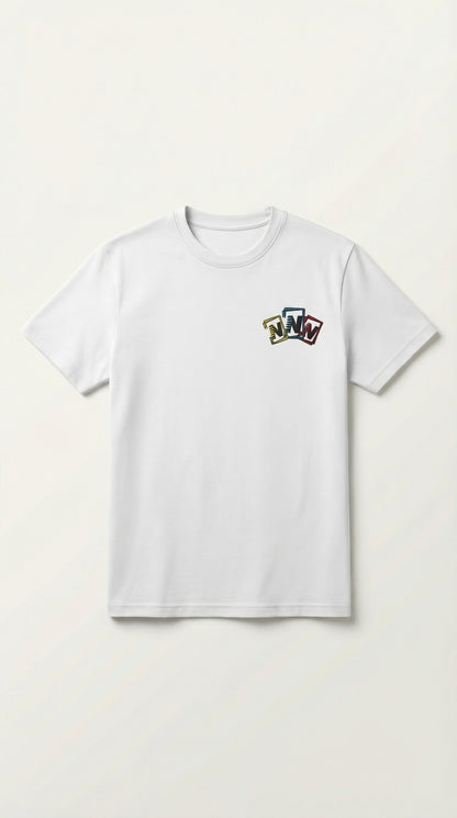 Nvision triple logo T-shirt - White