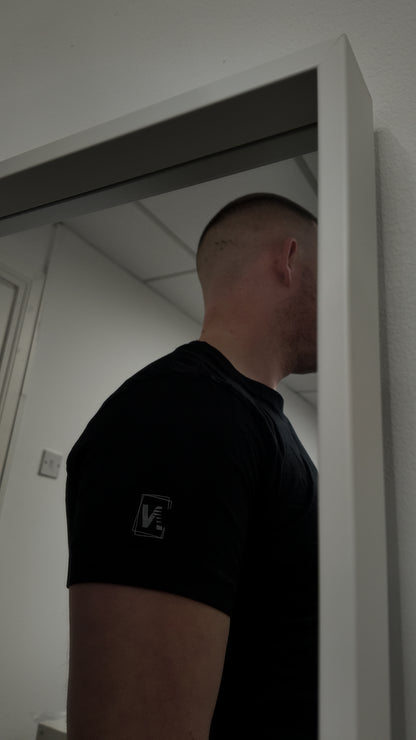 Basic N logo tee - Black