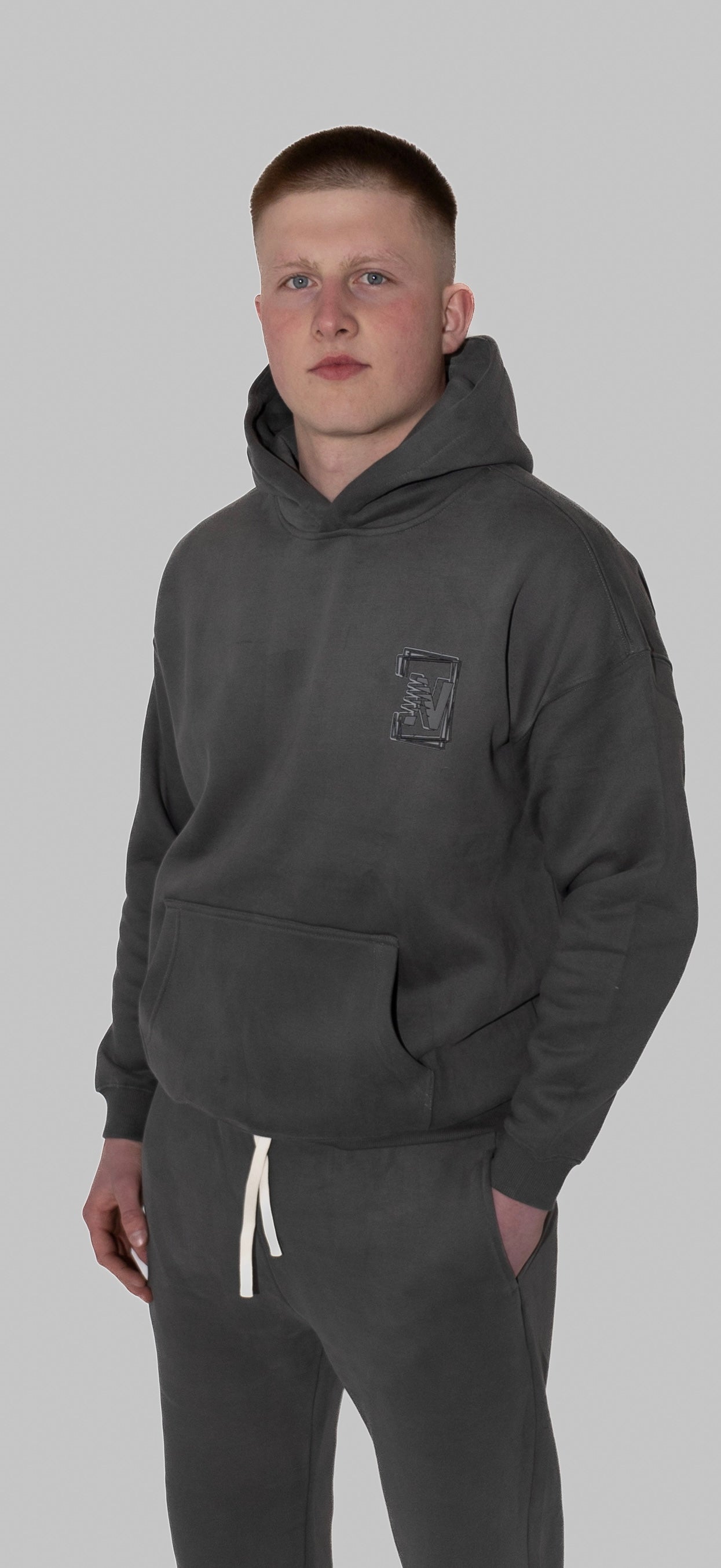 NVSN Logo tracksuit - Vortex Grey