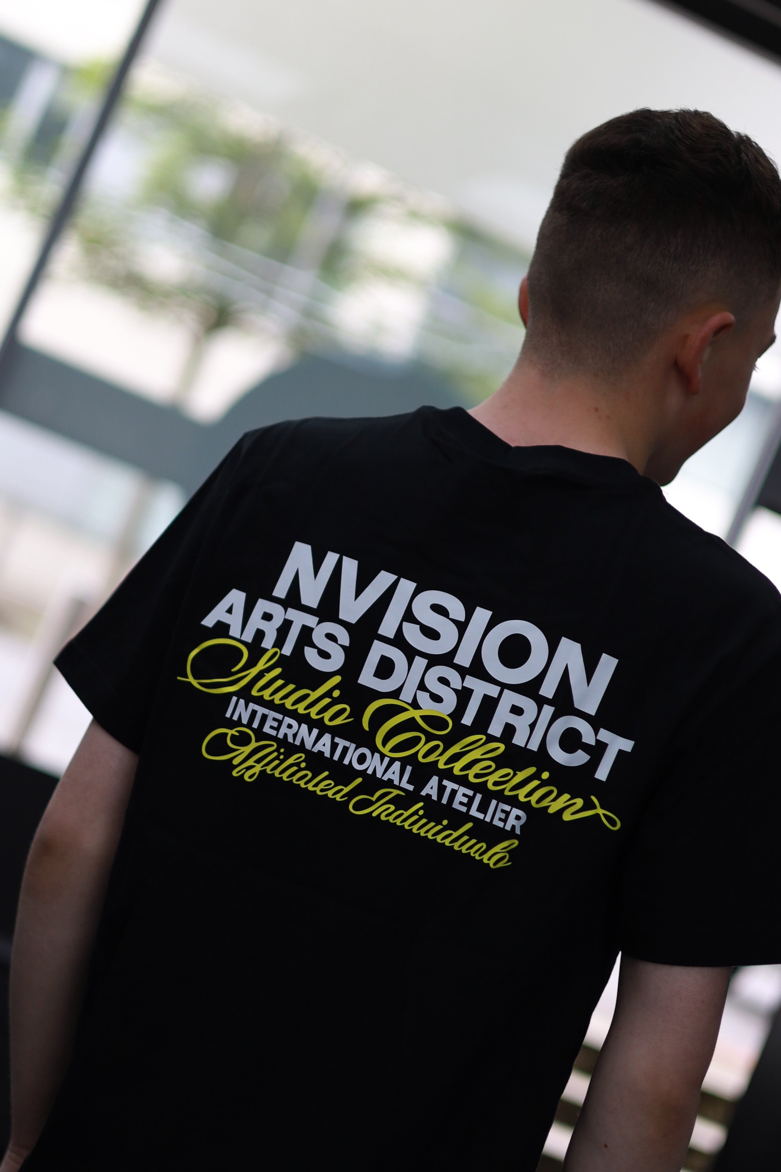 Nvision Art District Tee - Black