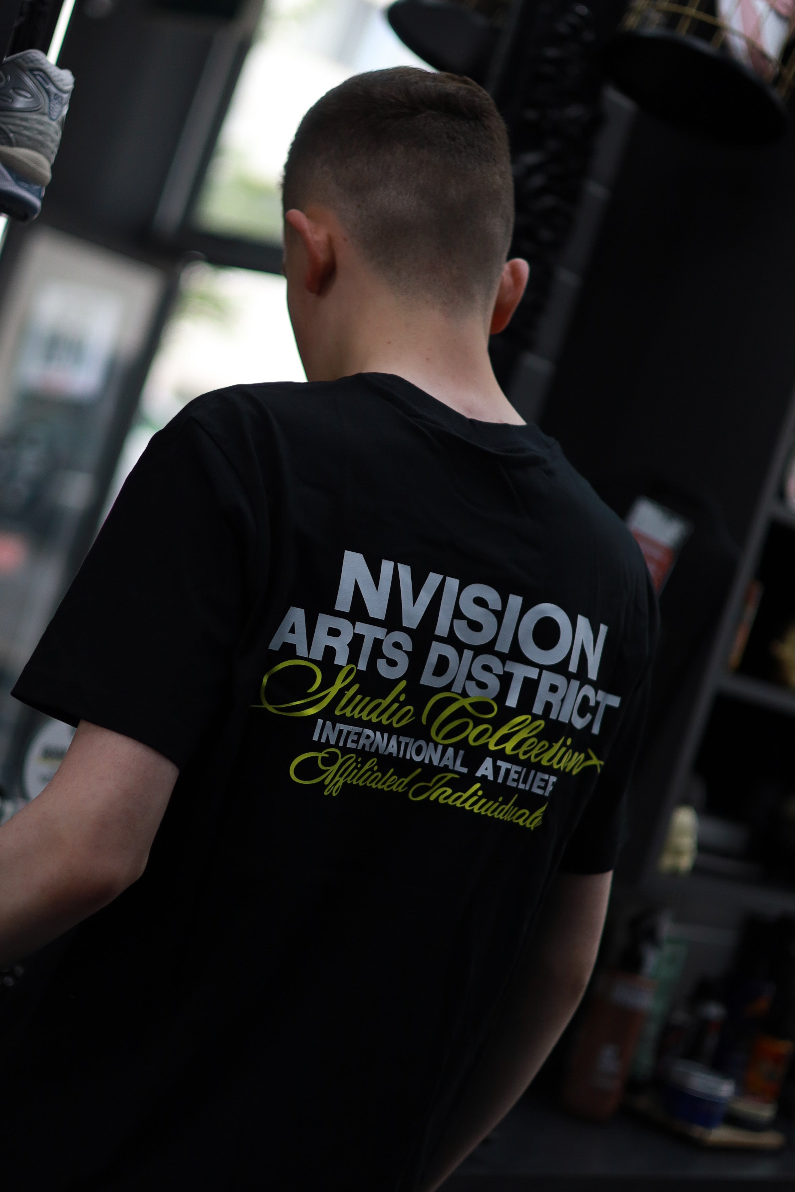 Nvision Art District Tee - Black