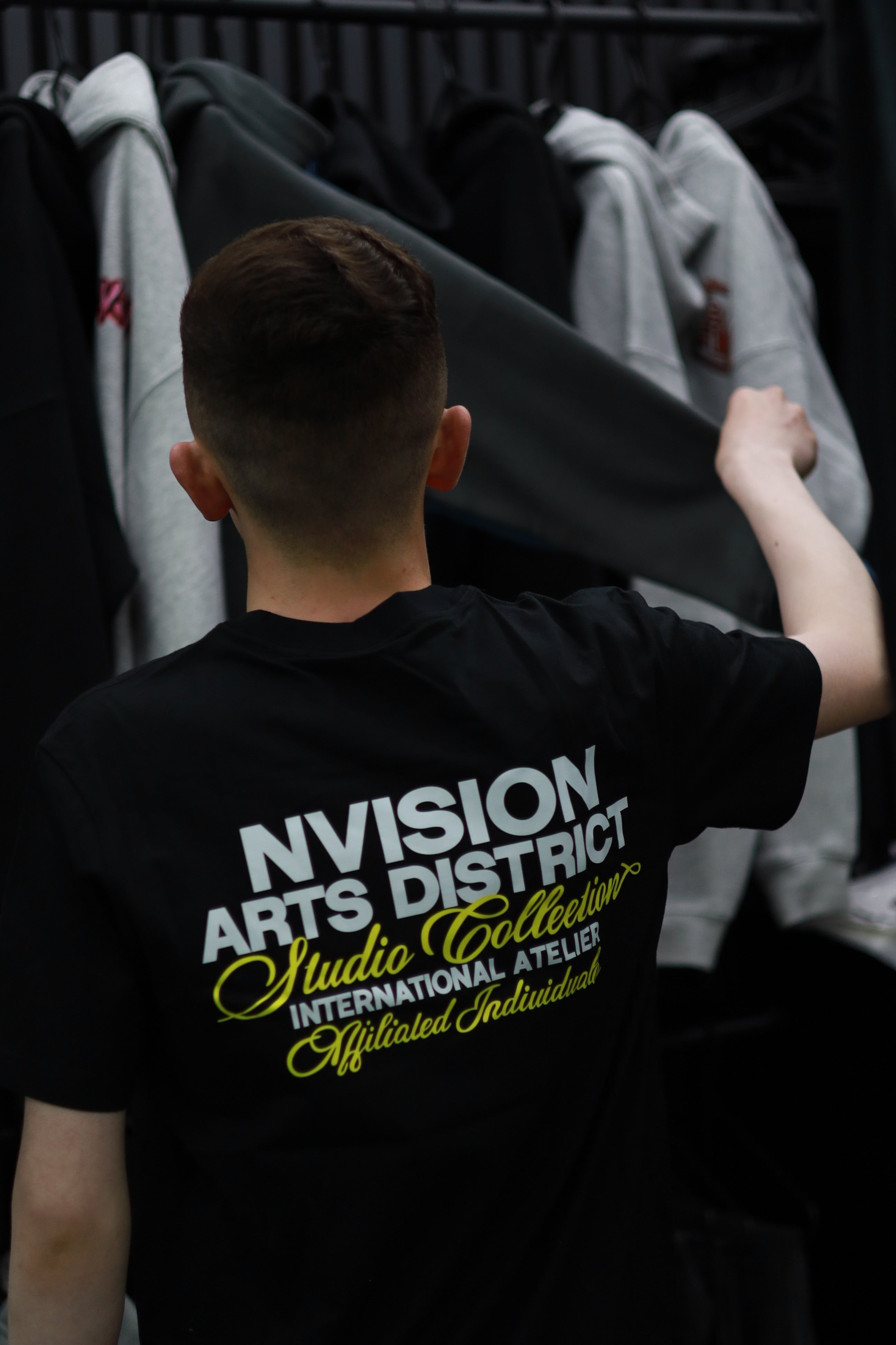 Nvision Art District Tee - Black