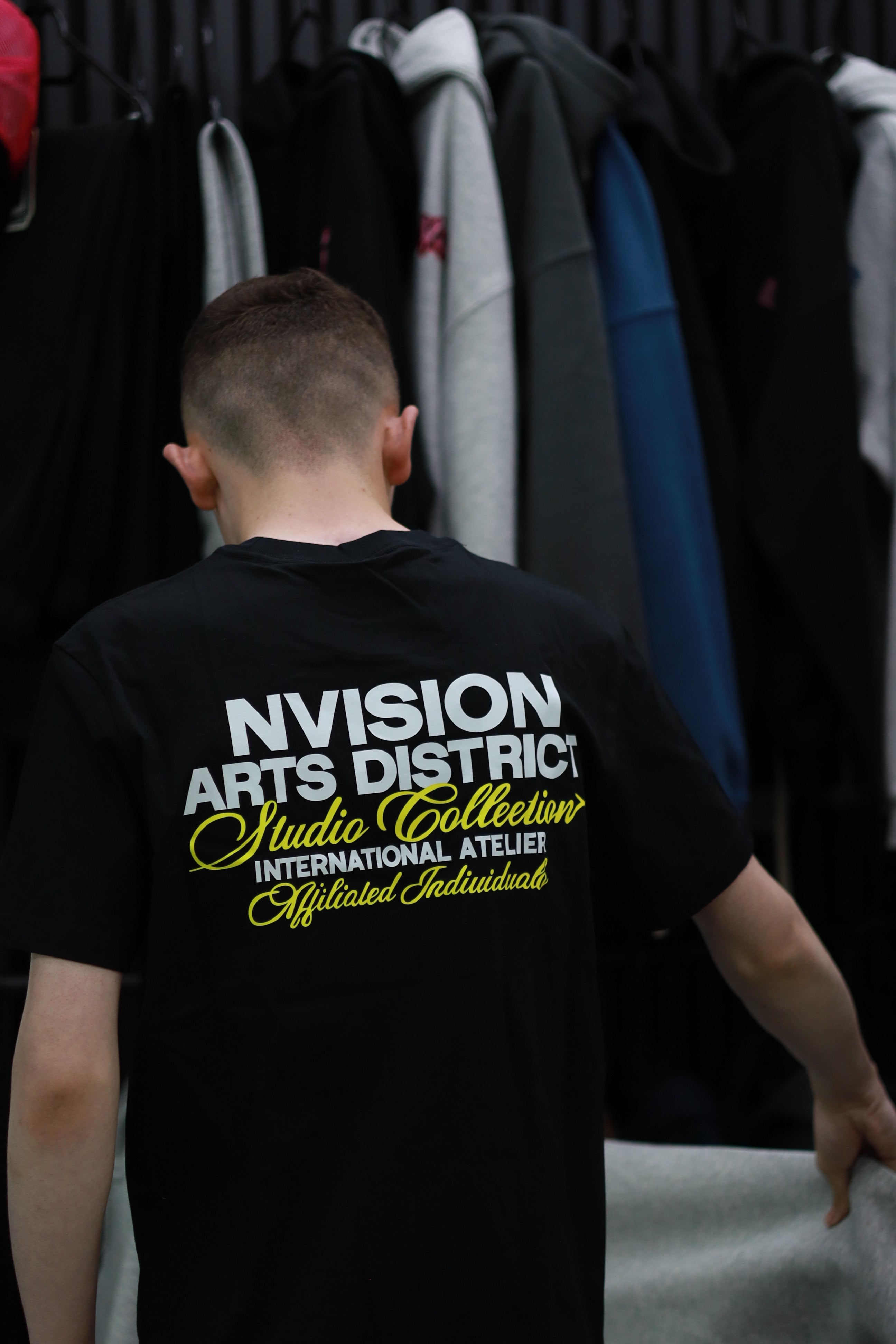 Nvision Art District Tee - Black