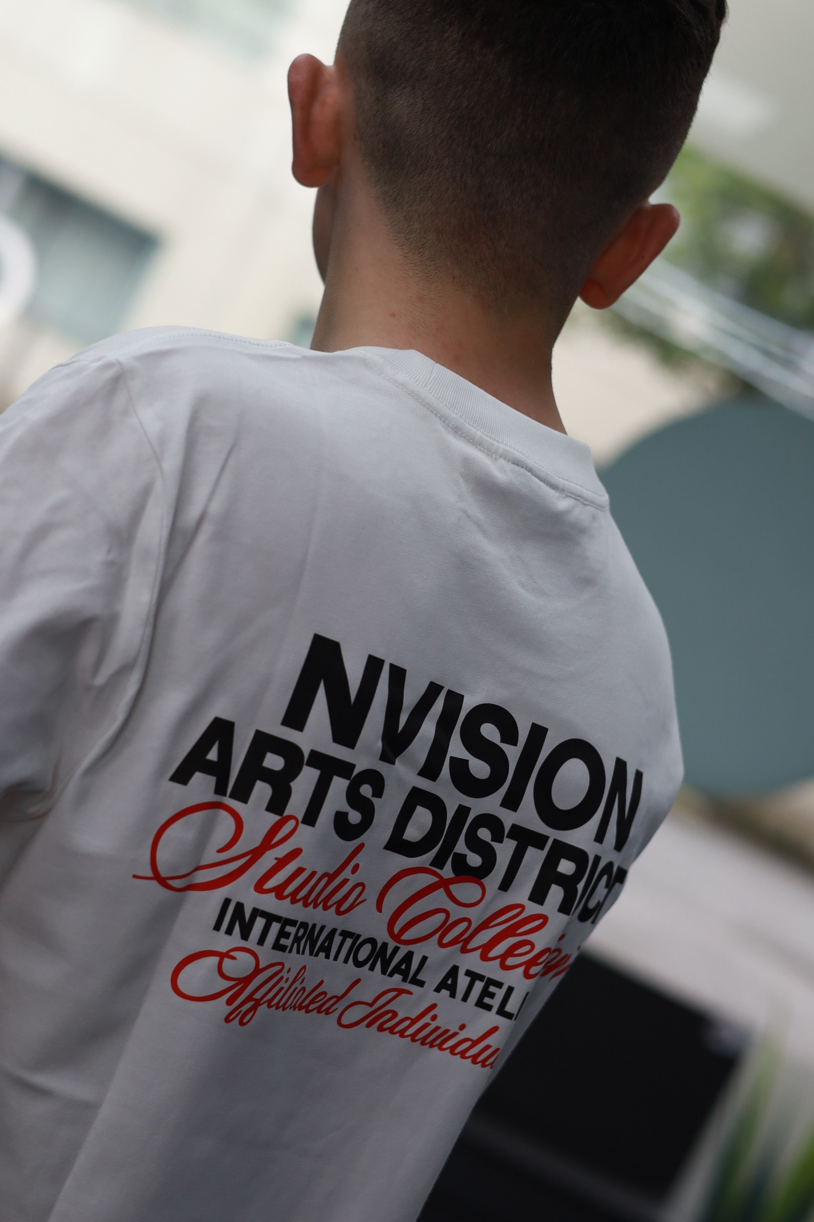Nvision Art District Tee - White