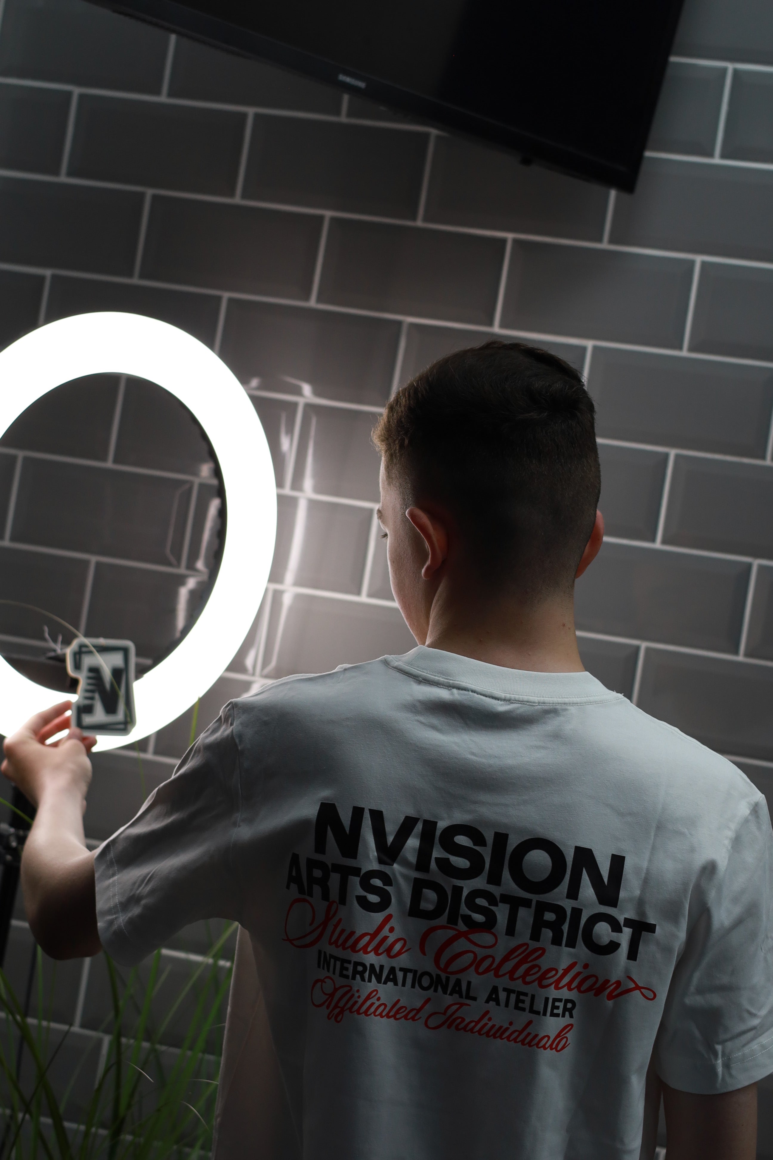 Nvision Art District Tee - White